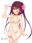 「あ～あ、チョコ、なくなっちゃった♥」