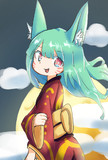着物ケモ耳！
