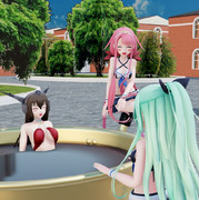 長門「チョコレート風呂を用意したぞ山風！」