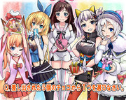 電脳少女シロ ニコニコ静画 イラスト
