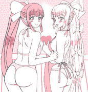 てるもこが手作りでチョコを作ってるよ