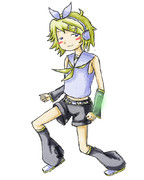 ZUN絵で鏡音リン