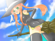 オリジナルの魔女っ娘(過去絵)