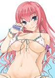 オイルをこぼすルカさん