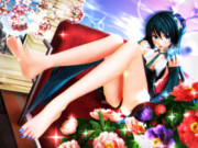 【今日のミクお姉さん】美脚がステキですっ♡