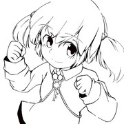 握りこぶし ニコニコ静画 イラスト
