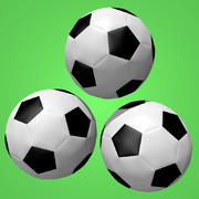 サッカーボール ニコニコ静画 イラスト