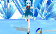 Cirno Child Girl Became Happier To Running