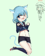 続・水無月!!「『にゃーん』なんてね えへへっ」