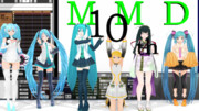 【MMM】MikuMikuDance 10th Anniversary!