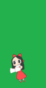 ジャンプするSRMY姉貴GIF