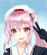 昔描いた春雨なおし