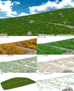 MMD配布：山腹の道