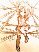 ぐるぐる束縛されてる長月ちゃん