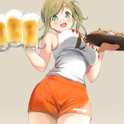 犬山あおい ニコニコ静画 イラスト