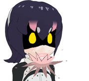 刺激的絶命拳を受けるフルル