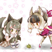 チュウゴクオオカミ けものフレンズ ニコニコ静画 イラスト
