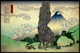 邪神三十六景『天を衝く異形の黒き四足獣』