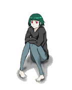 パーカー女子 ニコニコ静画 イラスト