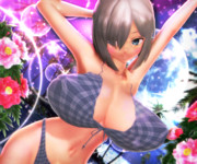 【夜ビキニ：浜風編】ぱいちち レベリング♡