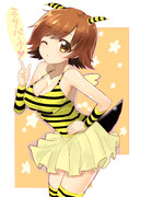 ミツバチ ニコニコ静画 イラスト
