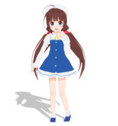 【MMDモデル配布】雛鶴あい