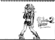 タコガール ニコニコ静画 イラスト