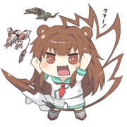 のび～るアホ毛