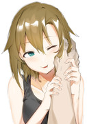 頬に手 ニコニコ静画 イラスト