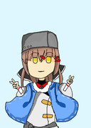 ドヤ顔？ダブピをする同志