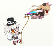 ラークスパー 花騎士 ニコニコ静画 イラスト