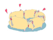 お尻の匂いを嗅ぎあって発情しあう天津