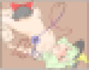 本日の霊夢さん＆こいしさん（問776：文字無し版）