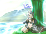 ヨーロッパビーバー けものフレンズ ニコニコ静画 イラスト