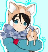 ちくわとおそろい！