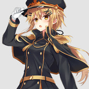 軍服ワンピース ニコニコ静画 イラスト