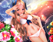 【朝ビキニ：朝風編】朝姫と…美しいひと時♡