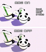 【MMDアクセサリ配布】Zooコップpanda_v1.0Serise