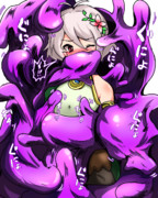 あっ！？コッコロたんがえっちぃスライムに包まれちゃった！