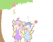 「高いところの果物だって？ヅッチーにまかせとけ！」