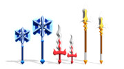 三魔官の武器【モデル配布】