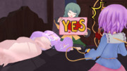 【東方MMD】「Yes/Yes枕」さとこい