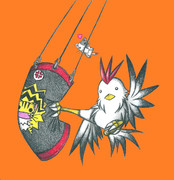 シャモ ニコニコ静画 イラスト