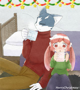 にゃんセラ（くつろぎ）