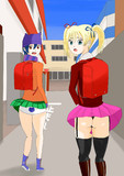Girls at puberty