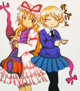 スキマお姉さんと格言お姉さん