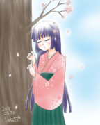 0330 桜の木の下