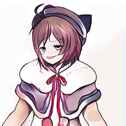 AIのシロちゃんをAI(paintschainer)で塗ってもらった