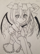 フラン線画