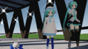 stage_nb07 (回る回廊)(MMDステージ・歩行モーション配布)